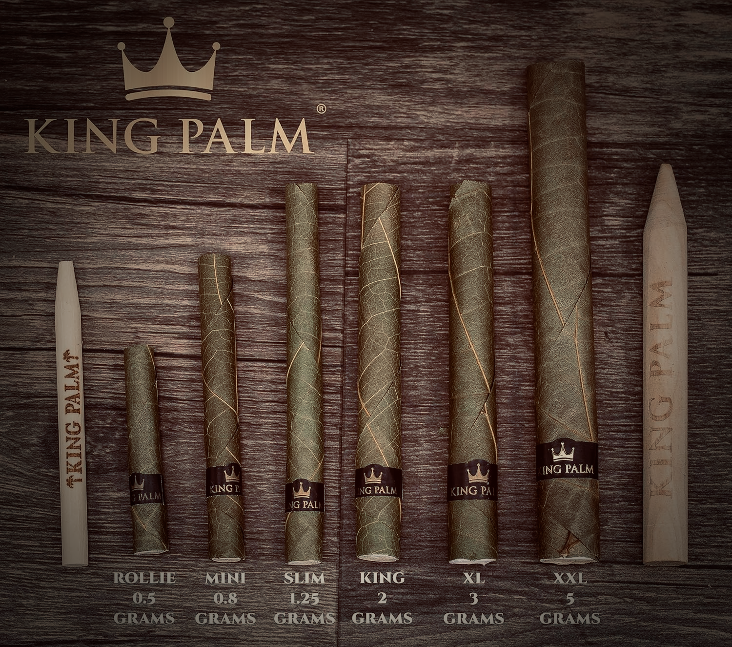 King Palm Blunt Rolls - Magic Mint | 2x