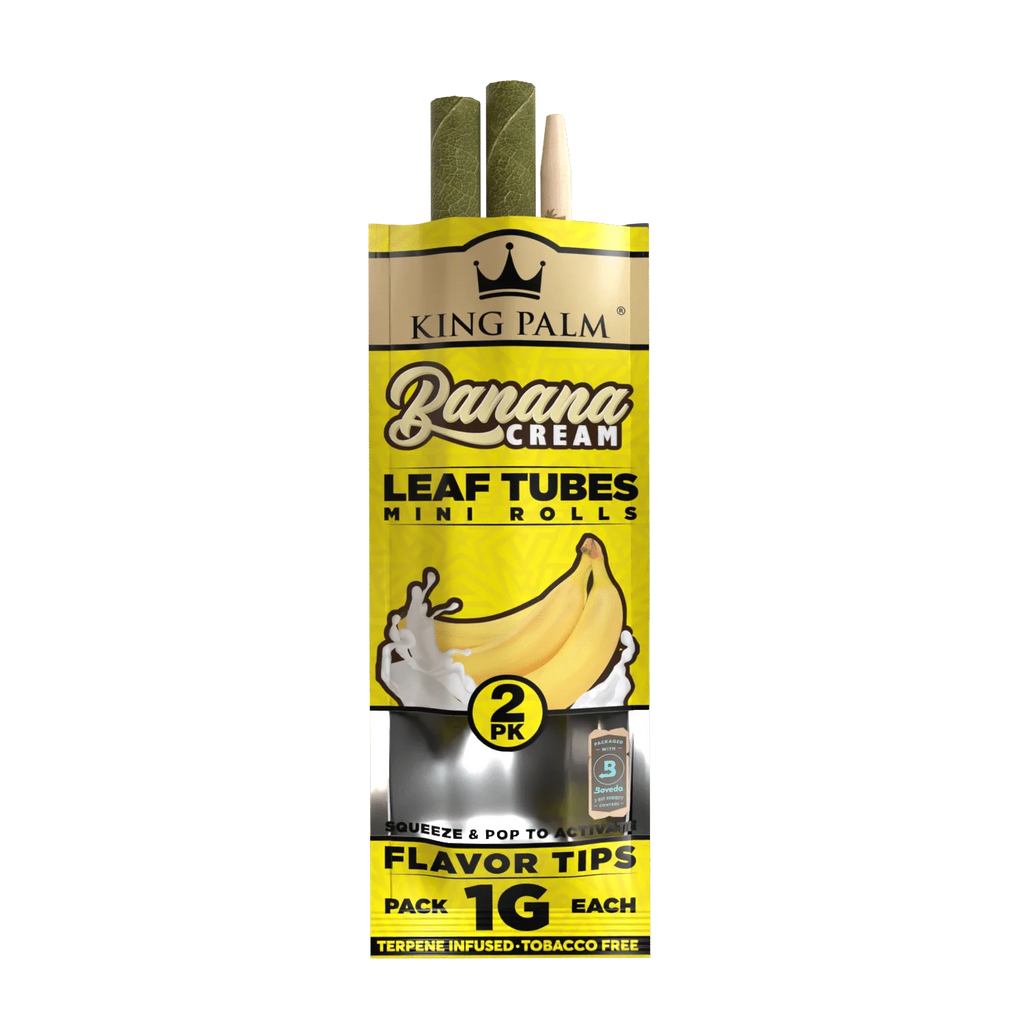 King Palm Blunt Rolls - Banana Cream | 2x