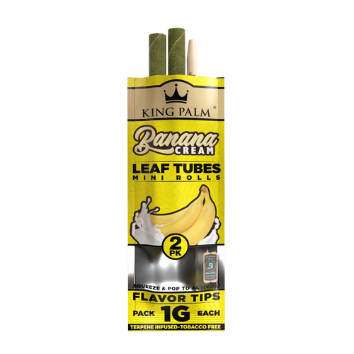 King Palm Blunt Rolls - Banana Cream | 2x