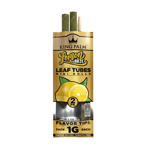 King Palm Blunt Rolls - Lemon Haze | 2x