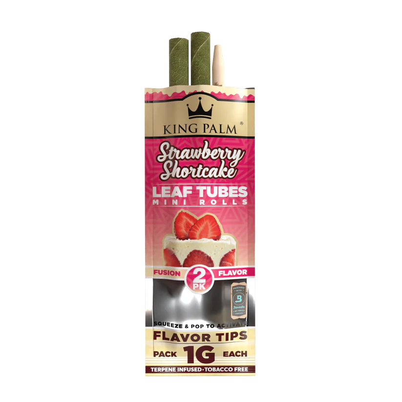 King Palm Blunt Rolls - Strawberry Shortcake | 2x