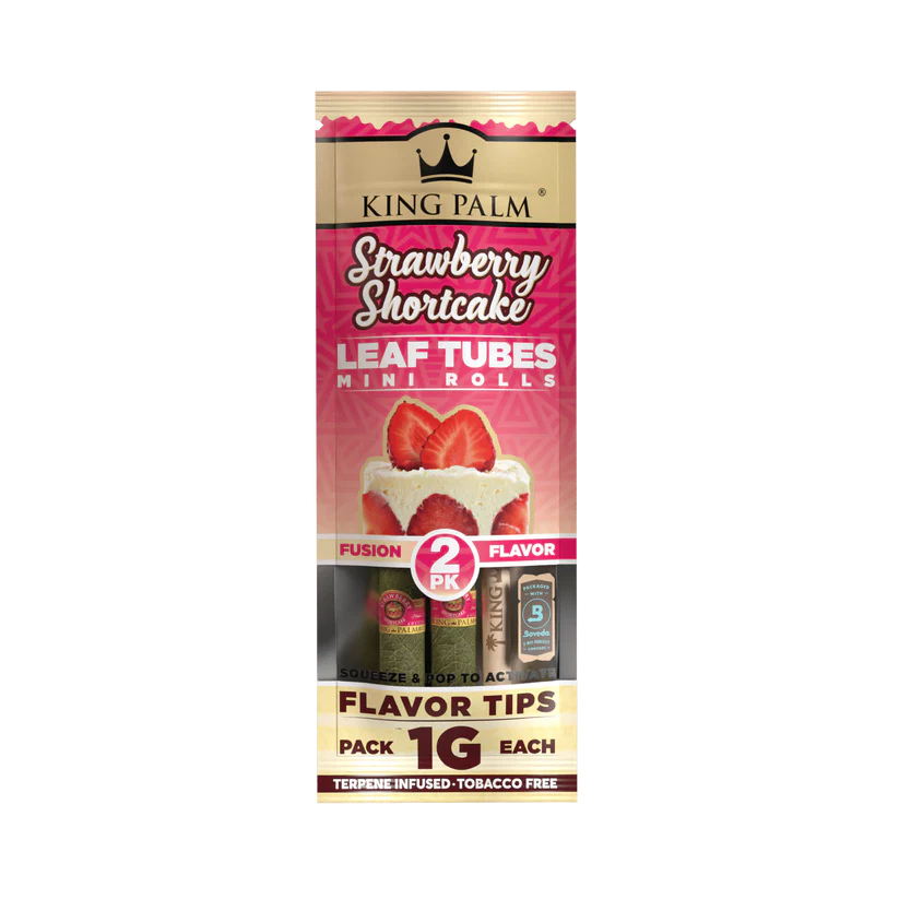 King Palm Blunt Rolls - Strawberry Shortcake | 2x